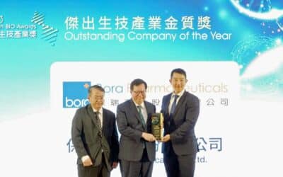 Bora Pharmaceuticals is Awarded Outstanding Company of the Year at Bio-Asia Taiwan 2023
