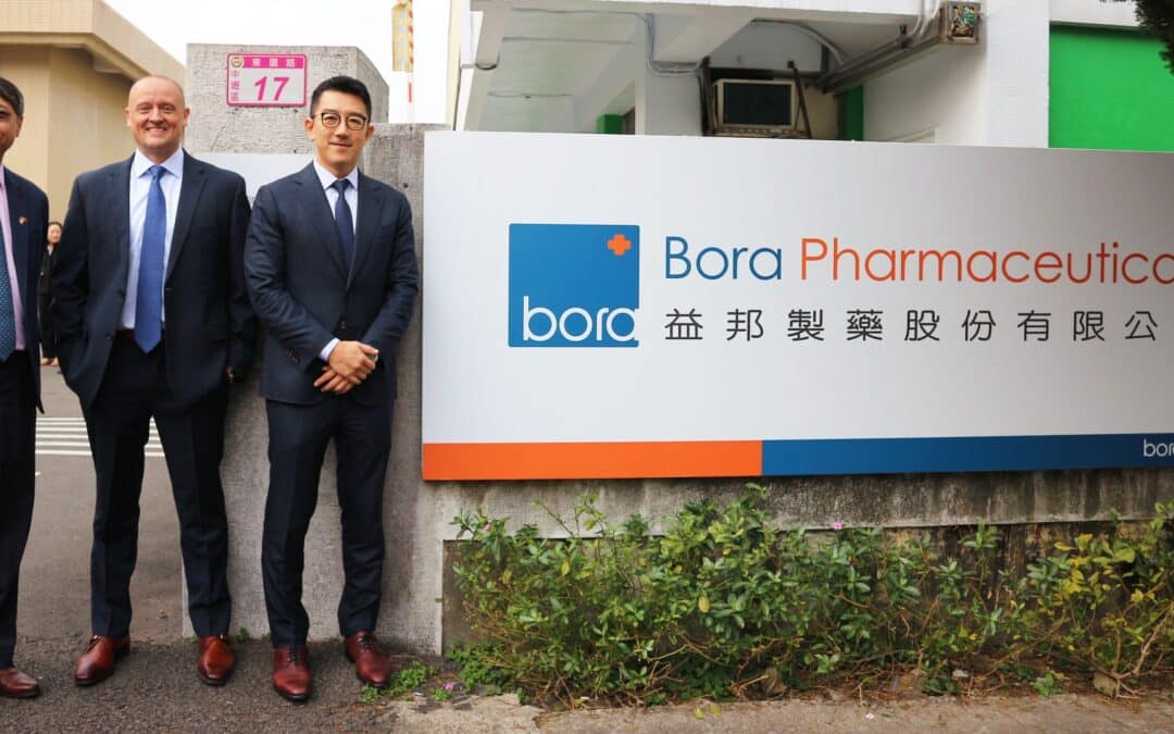 Bora Pharmaceuticals Announces Unveiling of New Multi-Purpose Small Molecule Site in Zhongli, Taiwan 