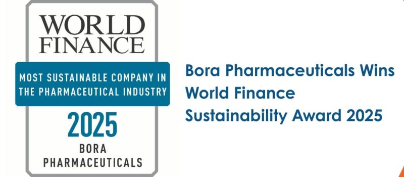 Bora Pharmaceuticals Wins World Finance Sustainability Award 2025 (1)