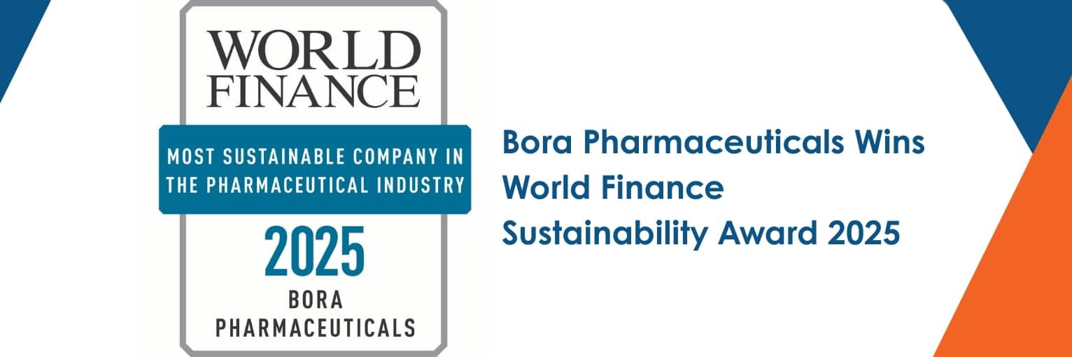 Bora Pharmaceuticals Wins World Finance Sustainability Award 2025 (1)